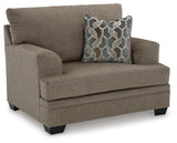 Stonemeade Queen Sofa Sleeper and Oversized Chair from Ashley - Luna Furniture