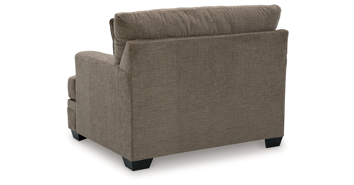 Stonemeade Nutmeg Sofa Chaise and Oversized Chair from Ashley Furniture - Luna Furniture
