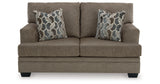 Stonemeade Nutmeg Sofa, Loveseat and Ottoman from Ashley - Luna Furniture