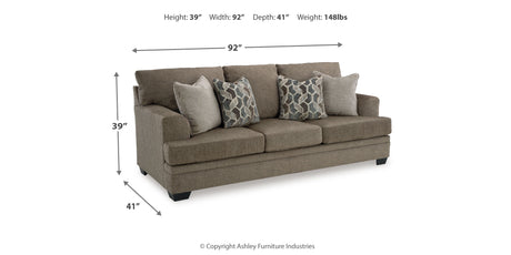 Stonemeade Nutmeg Sofa and Recliner from Ashley - Luna Furniture