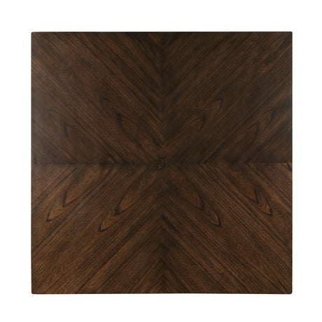 Hutchinson Dark Brown/Beige 5-Piece Counter Height Set from Homelegance - Luna Furniture