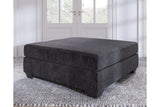Lavernett Charcoal 4-Piece Sectional with Ottoman from Ashley - Luna Furniture