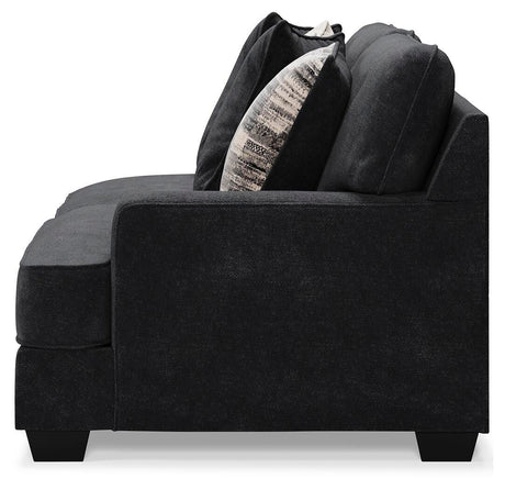 Lavernett Charcoal Right-Arm Facing Sofa from Ashley Furniture - Luna Furniture