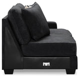 Lavernett Charcoal Right-Arm Facing Sofa from Ashley Furniture - Luna Furniture