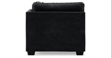Lavernett Charcoal 5-Piece Sectional and Ottoman from Ashley Furniture - Luna Furniture