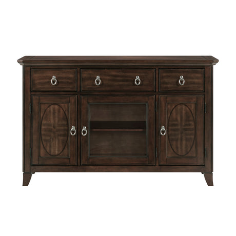Maude Chestnut Dining Table from Homelegance - Luna Furniture