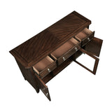 Maude Chestnut Dining Table from Homelegance - Luna Furniture