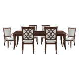 Claymont Cherry 5-Piece 96" Extendable Dining Set from Homelegance - Luna Furniture