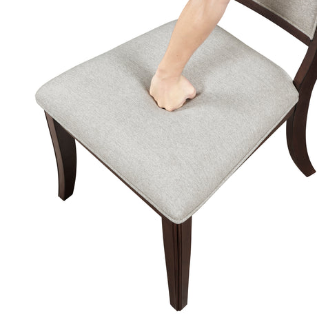 Claymont Cherry Dining Side Chair, Set of 2 from Homelegance - Luna Furniture