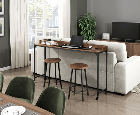 Sumter Brown Adjustable Over The Bed Desk from Homelegance - Luna Furniture