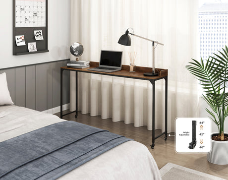 Sumter Brown Adjustable Over The Bed Desk from Homelegance - Luna Furniture