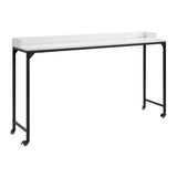 Sumter White Adjustable Over The Bed Desk from Homelegance - Luna Furniture