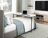 Sumter White Adjustable Over The Bed Desk from Homelegance - Luna Furniture