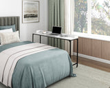 Sumter White Adjustable Over The Bed Desk from Homelegance - Luna Furniture