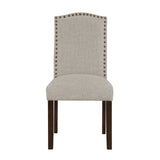 Paulson Dark Brown/Taupe 5-Piece Dining Set from Homelegance - Luna Furniture