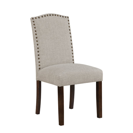 Paulson Dark Brown/Taupe 5-Piece Dining Set from Homelegance - Luna Furniture