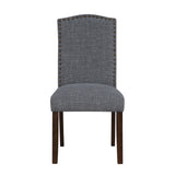 Paulson Dark Brown/Gray 7-Piece Dining Set from Homelegance - Luna Furniture