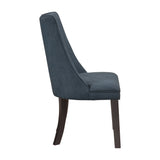 Paulson Dark Brown/Blue Gray 7-Piece 79" Dining Set from Homelegance - Luna Furniture