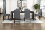 Paulson Dark Brown/Gray 79" Dining Room Set from Homelegance - Luna Furniture