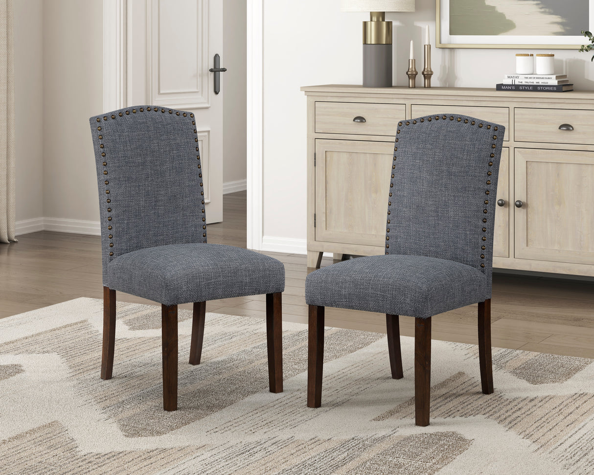 Paulson Gray Dining Chair, Set of 2 from Homelegance - Luna Furniture