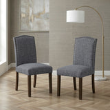 Paulson Gray Dining Chair, Set of 2 from Homelegance - Luna Furniture