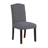 Paulson Dark Brown/Taupe 5-Piece Dining Set from Homelegance - Luna Furniture