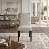 Paulson Taupe Dining Chair, Set of 2 from Homelegance - Luna Furniture