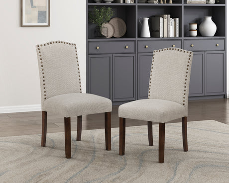 Paulson Taupe Dining Chair, Set of 2 from Homelegance - Luna Furniture