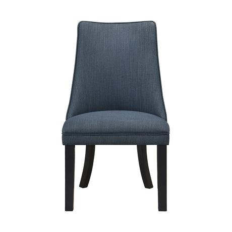 Paulson Blue Gray/Dark Walnut Side Chair, Set of 2 from Homelegance - Luna Furniture