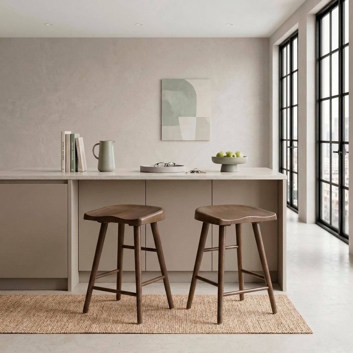Paulson Blue Gray/Dark Walnut Side Chair, Set of 2 from Homelegance - Luna Furniture