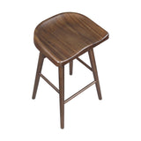 Oliver Brown Pub Height Stool, Set of 2 from Homelegance - Luna Furniture