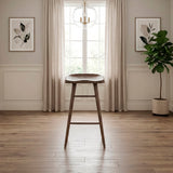 Oliver Brown Pub Height Stool, Set of 2 from Homelegance - Luna Furniture
