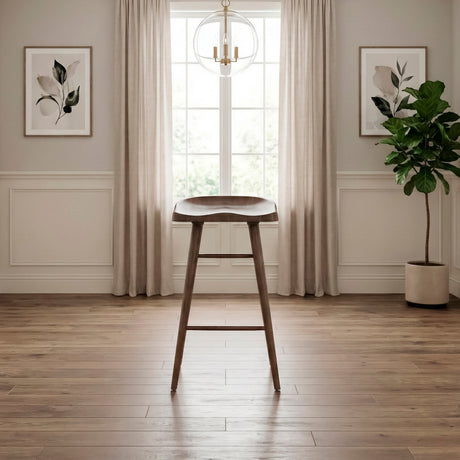 Oliver Brown Pub Height Stool, Set of 2 from Homelegance - Luna Furniture