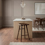 Oliver Brown Pub Height Stool, Set of 2 from Homelegance - Luna Furniture