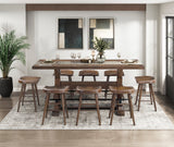 Oliver Brown Counter Height Table from Homelegance - Luna Furniture