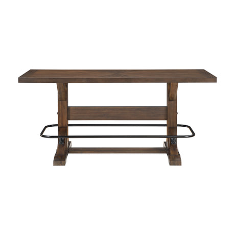 Oliver Brown Counter Height Table from Homelegance - Luna Furniture