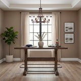Oliver Brown 7-Piece Counter Height Set from Homelegance - Luna Furniture