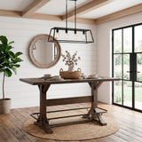 Oliver Brown Pub Height Table from Homelegance - Luna Furniture