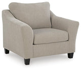 Willarae Sofa, Oversized Chair and Ottoman from Ashley - Luna Furniture
