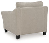 Willarae Taupe Oversized Chair from Ashley - Luna Furniture