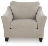 Willarae Taupe Oversized Chair from Ashley - Luna Furniture