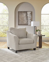 Willarae Sofa, Oversized Chair and Ottoman from Ashley - Luna Furniture