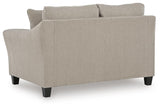 Willarae Taupe Sofa Sleeper and Loveseat from Ashley - Luna Furniture