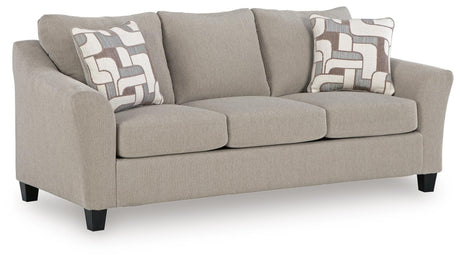 Willarae Taupe Sofa Sleeper and Loveseat from Ashley - Luna Furniture