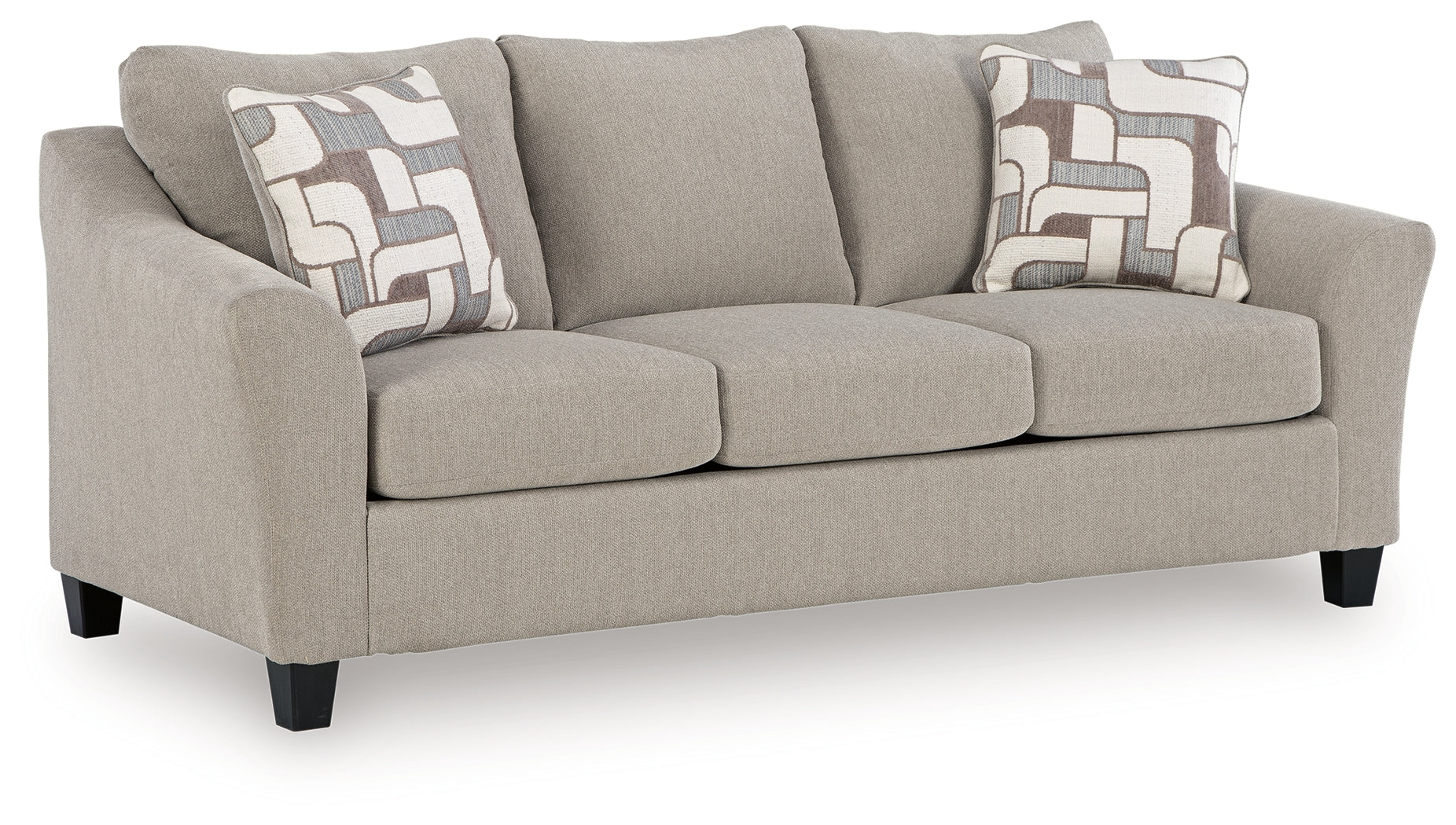 Ashley Willarae Taupe Sofa – Luna Furniture