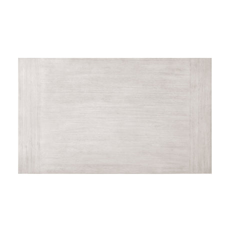 Savile Antique White/Light Gray Dining Table from Homelegance - Luna Furniture