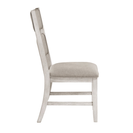 Savile Light Gray Side Chair, Set of 2 from Homelegance - Luna Furniture