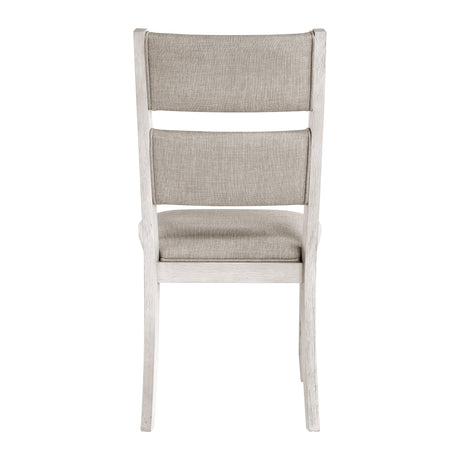 Savile Light Gray Side Chair, Set of 2 from Homelegance - Luna Furniture