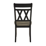 Ogden Black Side Chair, Set of 2 from Homelegance - Luna Furniture