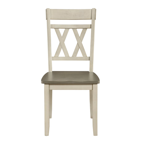 Ogden White Side Chair, Set of 2 from Homelegance - Luna Furniture